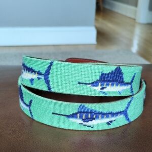 Billfish Smathers And Branson Belt Men's 36